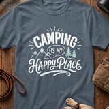 Camping Happy Place Tee thumbnail 3