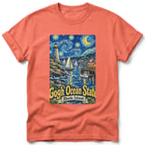 Gogh Ocean State ~ Comfort Colors Premium Tee thumbnail 4