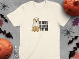 Rather Be Haunted By My Dog Tee thumbnail 2