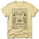 Moby Dick Embroidered Book Cover Tee thumbnail 30
