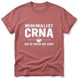 Minimalist CRNA Coffee Tee thumbnail 1