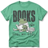 Books & Coffee Frog Tee thumbnail 24