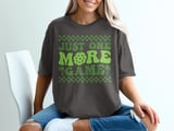 Pickleball Comfort Colors Shirt, Just One More Game, Vintage Graphic Tee for Pickleball Court Addicts thumbnail 3