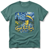 Gogh Rain Boots ~ Comfort Colors Premium Tee thumbnail 8