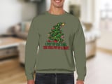 Tree Put Up A Fight Christmas Sweatshirt thumbnail 2