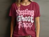 Resting Ghost Face Tee thumbnail 1