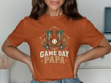 Game Day Papa Baseball Tee or Sweatshirt thumbnail 10