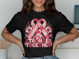 Faux Patchwork Stronger Together Tee thumbnail 1
