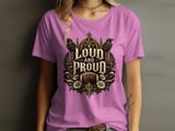 Loud and Proud Football Tee thumbnail 7