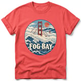 Fog Bay ~ Comfort Colors Premium Tee thumbnail 3