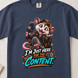 Here For The Content Parker the Possum Tee thumbnail 10