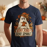 Stay Cozy Stay Spooky Tee thumbnail 4