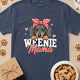 Weenie Mama Dachshund Tee thumbnail 2