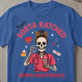 Sorta Ratched Sorta Nightingale Tee thumbnail 5