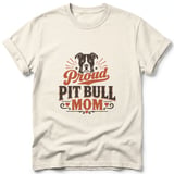 Proud Pit Bull Mom Tee thumbnail 3