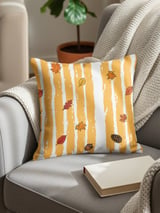 Autumn Leaves Fall Decor Table Runner & Pillow Cases, Rustic Farmhouse Home Accent, Seasonal Harvest Gift thumbnail 6