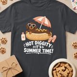 Hot Diggity Summer Doxie Tee thumbnail 1
