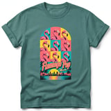 Flamingo Pop ~ Comfort Colors Premium Tee thumbnail 8