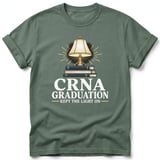 CRNA Graduation Kept The Light On Tee thumbnail 9