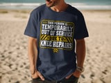 Knee Repairs Out of Service Tee thumbnail 11