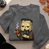 Tired Monster Coffee and Cat Tee or Sweatshirt thumbnail 14