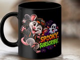 Spooky Subscribe Possum Mug thumbnail 9