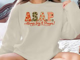 ASAP Always Say A Prayer Sweatshirt thumbnail 5