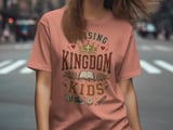 Raising Kingdom Kids Distressed Print for Christian Mom, Faith-Based Parent Gift, Religious Family Other thumbnail 8