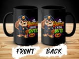 Haunted I'm On Duty Police Owl Mug thumbnail 12