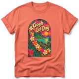 Gogh Lei Day ~ Comfort Colors Premium Tee thumbnail 4