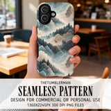 Digital Forest, Clouds, and Sky Pattern, Digital Landscape, Forest, Sky, Tree, Clouds, Digital Bundle Pattern, Digital Image for Commercial thumbnail 6