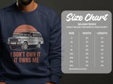 Grand Wagoneer T Shirt, Woody FSJ Tee, Classic Car Shirt, Automotive Gift, Car Lover Gift, I Dont Own It, It Owns Me, Truck T-Shirt thumbnail 5