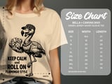 Roll On Flamingo Game Night Graphic T-Shirt thumbnail 5