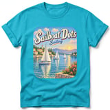 Sailboat Dots ~ Comfort Colors Premium Tee thumbnail 5