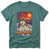 Gogh Husky ~ Comfort Colors Premium Tee thumbnail 8