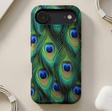 Peacock Feathers MagSafe® Phone Case thumbnail 4