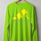 Pickleball Sport-Tek Long Sleeve Tee, addicted, Outdoor Performance UV Sun Shield Shirt for Players thumbnail 10