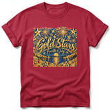 Gold Stars ~ Comfort Colors Premium Tee thumbnail 2