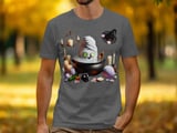 Cute Spa Ghost T-Shirt, Halloween Treat Shirt, Spooky Season Tee, Funny Ghost Design, Fall Apparel, Witchy Vibes, Relaxing Ghost thumbnail 6