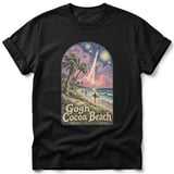 Gogh Cocoa Beach ~ Comfort Colors Premium Tee thumbnail 1