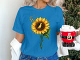Sunflower Dog Different Is Nice Tee thumbnail 6