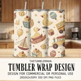Nostalgic Nursery Play Digital Pattern Size Bundle Png thumbnail 1