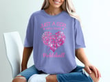 Pickleball Comfort Colors Shirt, Just A Girl Who Loves Pickleball, Cute Pink Heart Vintage Graphic Tee thumbnail 8