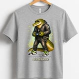 Crocodile Gamer Shirt for Toddler, Funny Virtual Reality Gaming Tee, Kids Birthday Gift, Pixo League by Farron House thumbnail 14