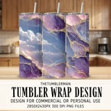 20 oz Tumbler Wrap, Amethyst Sky, Sublimation, Digital Design, Straight Tapered Wrap png, Tumbler Design, Instant Download, Tumbler Digital thumbnail 1
