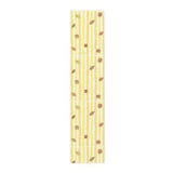Fall Leaf Yellow Stripe Throw Pillow Case & Table Runner, Autumn Home Decor, Seasonal Accent Pillows thumbnail 13