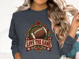Love The Game Football Tee or Sweatshirt thumbnail 18