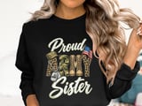 Proud Army Sister Tee thumbnail 13