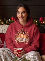 Pumpkin Mama Sweatshirt Coquette Fall Hoodie Vintage Autumn Mama Tote Bag Floral Pumpkin Shirt Cute Cottagecore Mom Thanksgiving Gift thumbnail 2