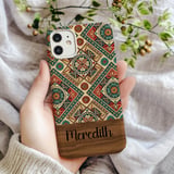 Boho Folk Geometric Digital Art thumbnail 3